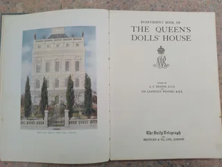 1924 Original Book of Queens Dolls House