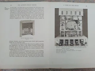 1924 Original Book of Queens Dolls House
