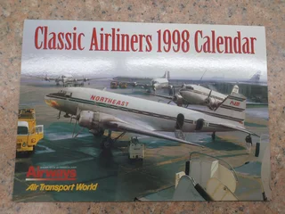 1998 Classic Airliners Calendar - Still New