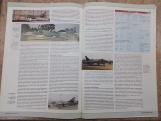2 Air Enthusiast Magazines Featuring Rhodaf Hawker Hunters