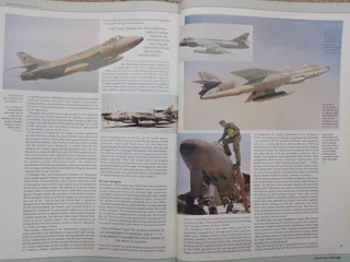 2 Air Enthusiast Magazines Featuring Rhodaf Hawker Hunters