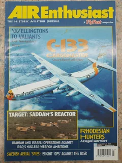 2 Air Enthusiast Magazines Featuring Rhodaf Hawker Hunters