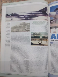 2 Air Enthusiast Magazines Featuring Rhodaf Hawker Hunters
