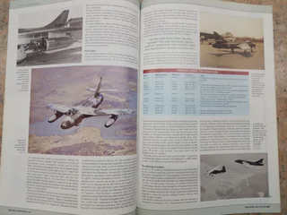 2 Air Enthusiast Magazines Featuring Rhodaf Hawker Hunters