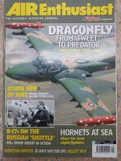 2 Air Enthusiast Magazines Featuring Rhodaf Hawker Hunters