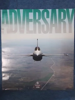 Aircraft Poster F16 GE Original