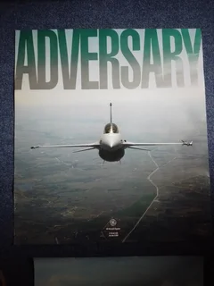 Aircraft Poster F16 GE Original