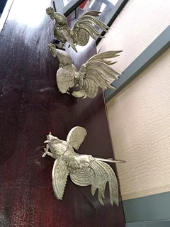 Fighting cockerels