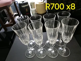 Crystal glassware