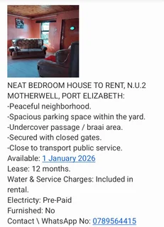 HOUSE FOR RENT