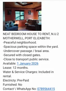 HOUSE FOR RENT