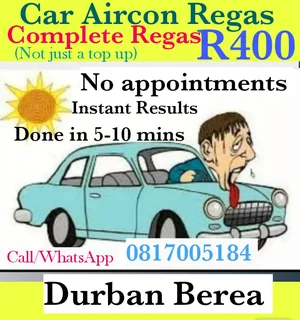 Car Aircon Regas R400 Durban