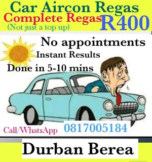 Car Aircon Regas R400 Durban