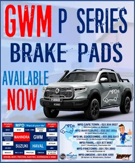 Gwm P-series Front Brake Pads
