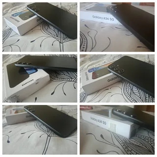 Pre-owned Samsung A34 .  Price is slightly negotiable