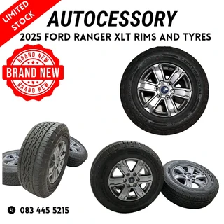 2025 Ford Ranger XLT rims and tyres
