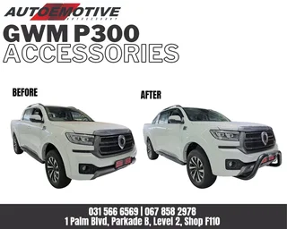 GWM P300 Accessories - before vs after