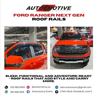 Ford Ranger Next Gen Roof Rails