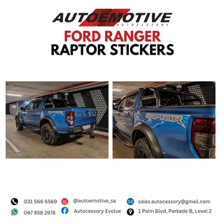 Ford Ranger Raptor Stickers