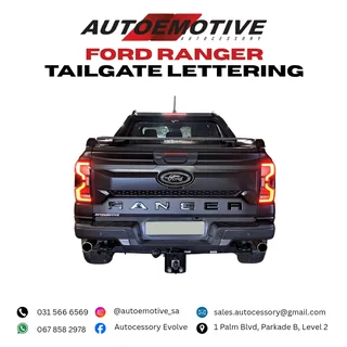 Ford Ranger Tailgate Lettering