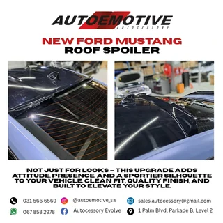2025 Ford Mustang Roof Spoiler