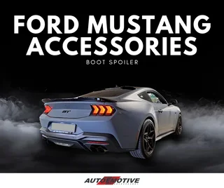 Ford Mustang Dark Horse Boot Spoiler