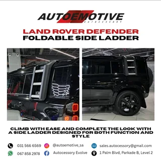 Land Rover Defender Foldable Side Ladder