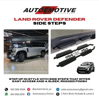 Land Rover Defender Side Steps
