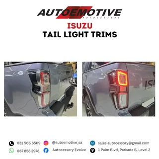 Isuzu Tail Light Trims
