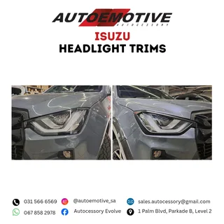 Isuzu Headlight Trims