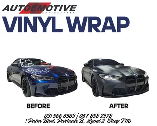 BMW Vinyl Wrap - Umhlanga