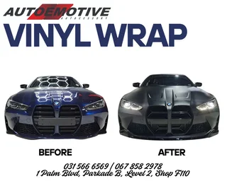 BMW Vinyl Wrap - Umhlanga