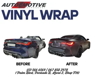BMW Vinyl Wrap - Umhlanga