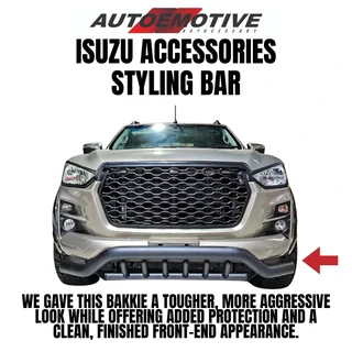 Isuzu Styling Bar - Black