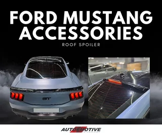 Ford Mustang Dark Horse Accessories - Boot Spoiler