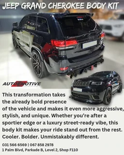 Jeep Grand Cherokee Body Kit - Available for SRT and Trackhawk