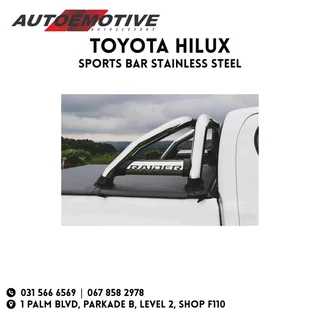 Toyota Hilux Roll Bar - Stainless Steel