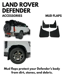 Land Rover Defender Mud Flaps