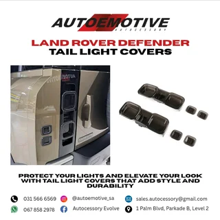 Land Rover Defender Tail Light Covers