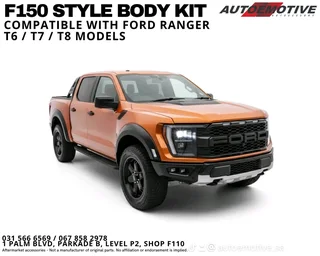 F150 Style Body Kit compatible with Ford Ranger T6/T7/T8 Models