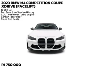 2023 BMW M4 Competition Coupe xDrive Facelift