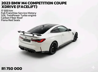 2023 BMW M4 Competition Coupe xDrive Facelift