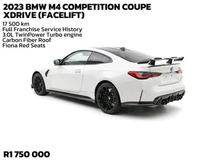 2023 BMW M4 Competition Coupe xDrive Facelift