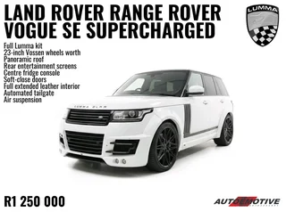 2015 Land Rover Range Rover Vogue SE Supercharged with Full Lumma Kit