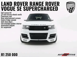 2015 Land Rover Range Rover Vogue SE Supercharged with Full Lumma Kit