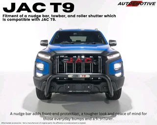 Nudge Bar (Black) Compatible with JAC T9