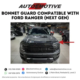Bonnet Guard compatible with Ford Ranger (Next Gen)