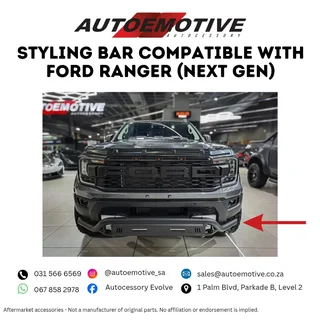 Styling Bar compatible with Ford Ranger
