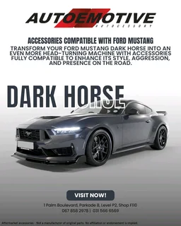 Accessories compatible with Ford Mustang Dark Horse | Umhlanga