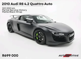 2010 Audi R8 4.2 Quattro Auto